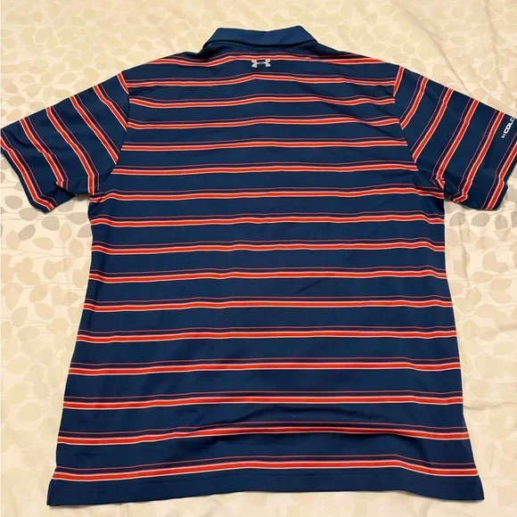 Under Armour Blue and orange Performance Polo Shirt - Picture 6 of 6